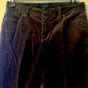 Talbot Heritage corduroy slacks.